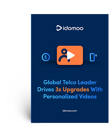 Learn how a global telco leader drove 3x upgrades with Personalised Videos.