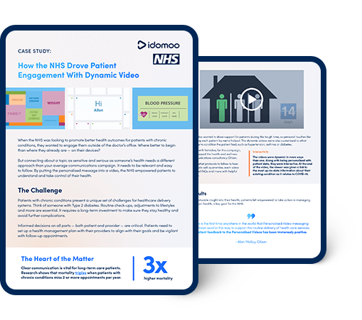 NHS Drives Patient Engagement With Personalised Video​
