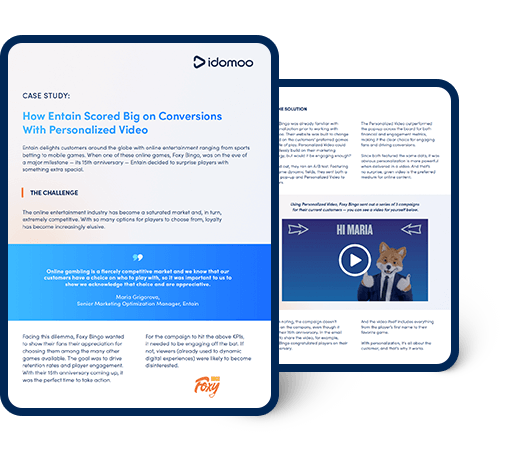 How Entain Scored Big on Conversions with Personalized Video