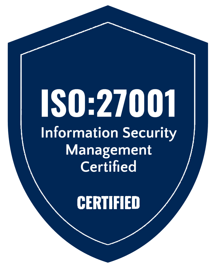 ISO 27001 badge