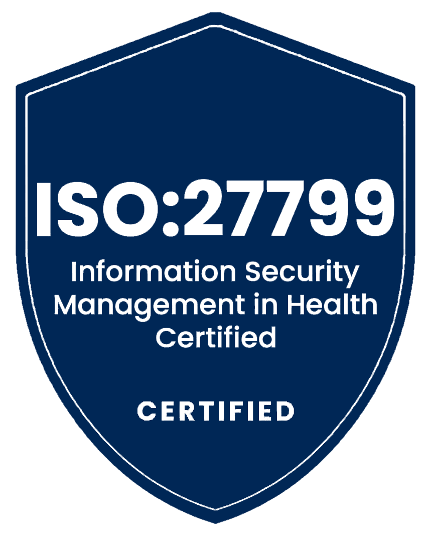 ISO 27799 badge