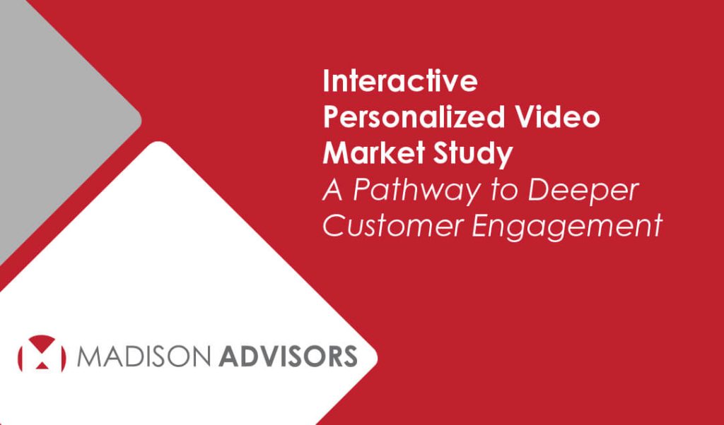 Madison Advisors Names Idomoo Top Dynamic Video Platform