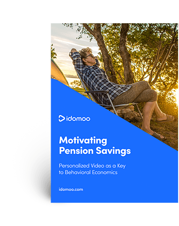 How data-driven video influences behavior: a pension savings story