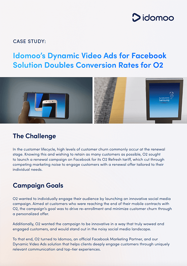 O2 Gets 2x Conversions With Dynamic Video Ads​