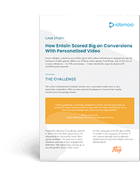 How Entain drove conversions with Personalized Video