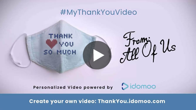 MyThankYouVideo by Idomoo